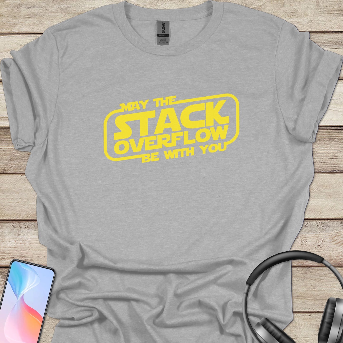 May Stack Overflow Be With You T-shirt