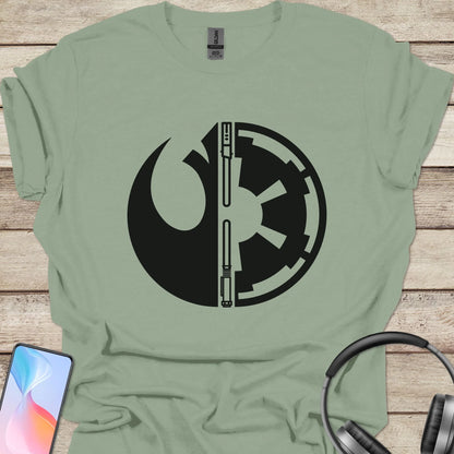 Rebel Empire Sabers T-shirt