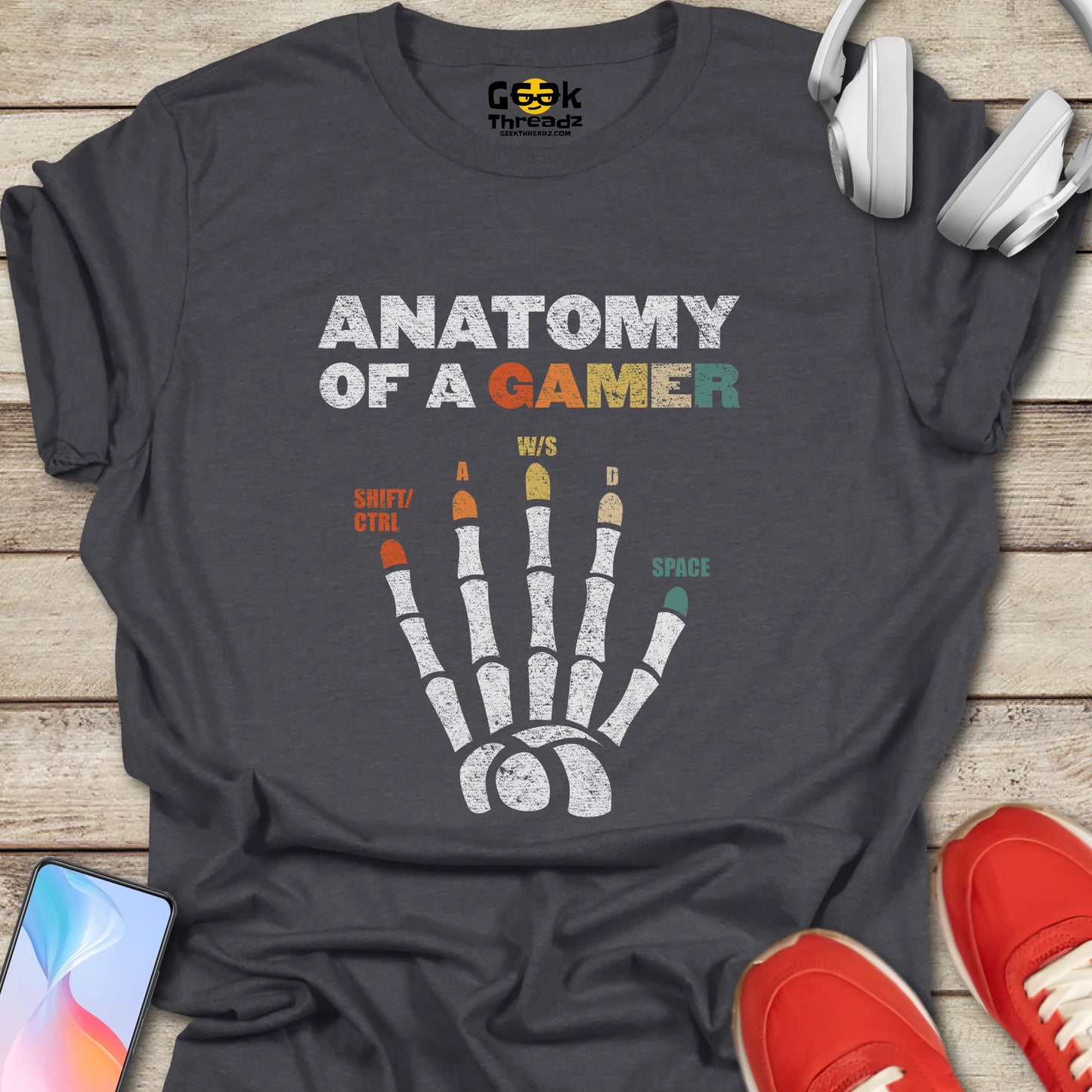 Anatomy of a Gamer T-shirt