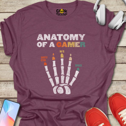 Anatomy of a Gamer T-shirt