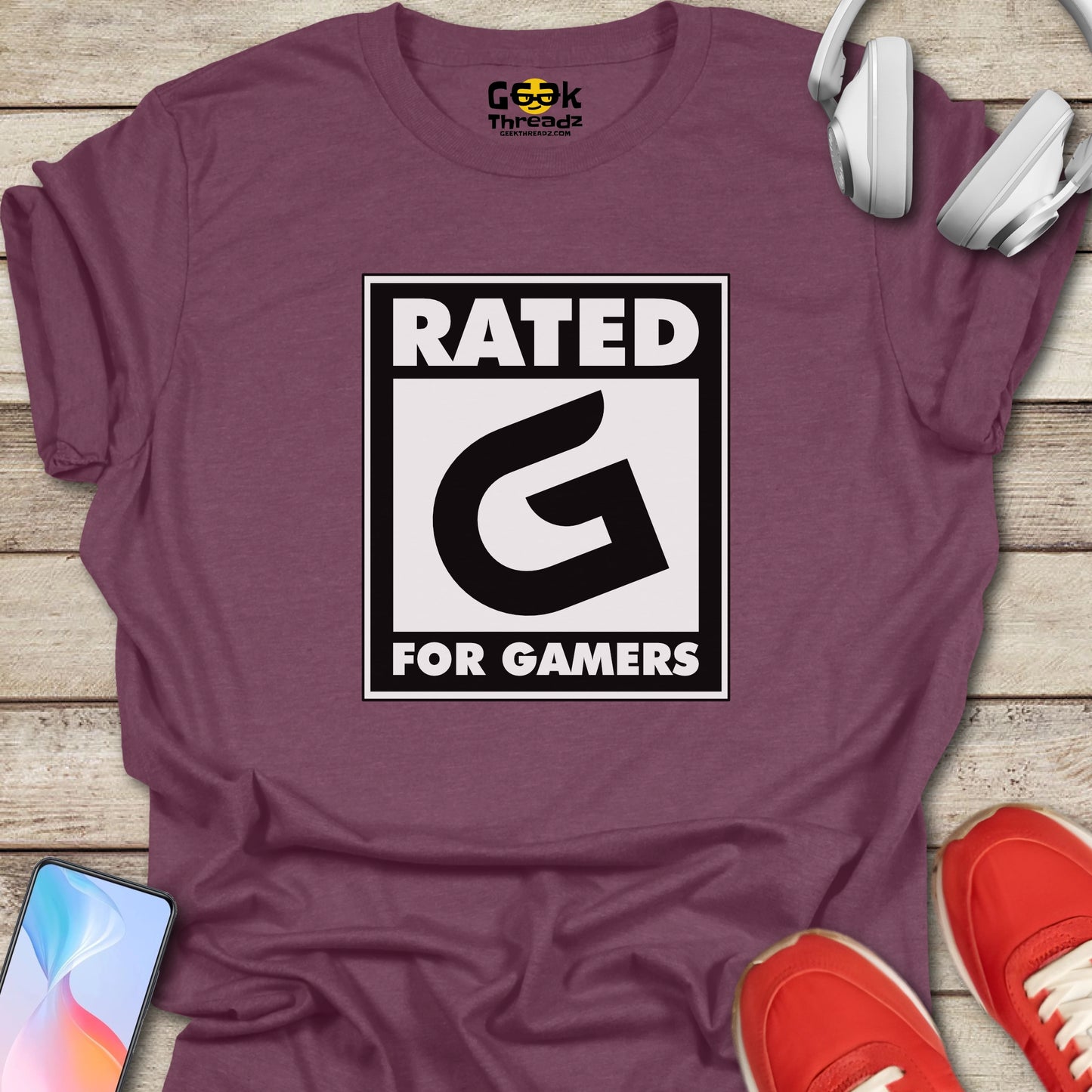 Rated G for Gamers T-shirt