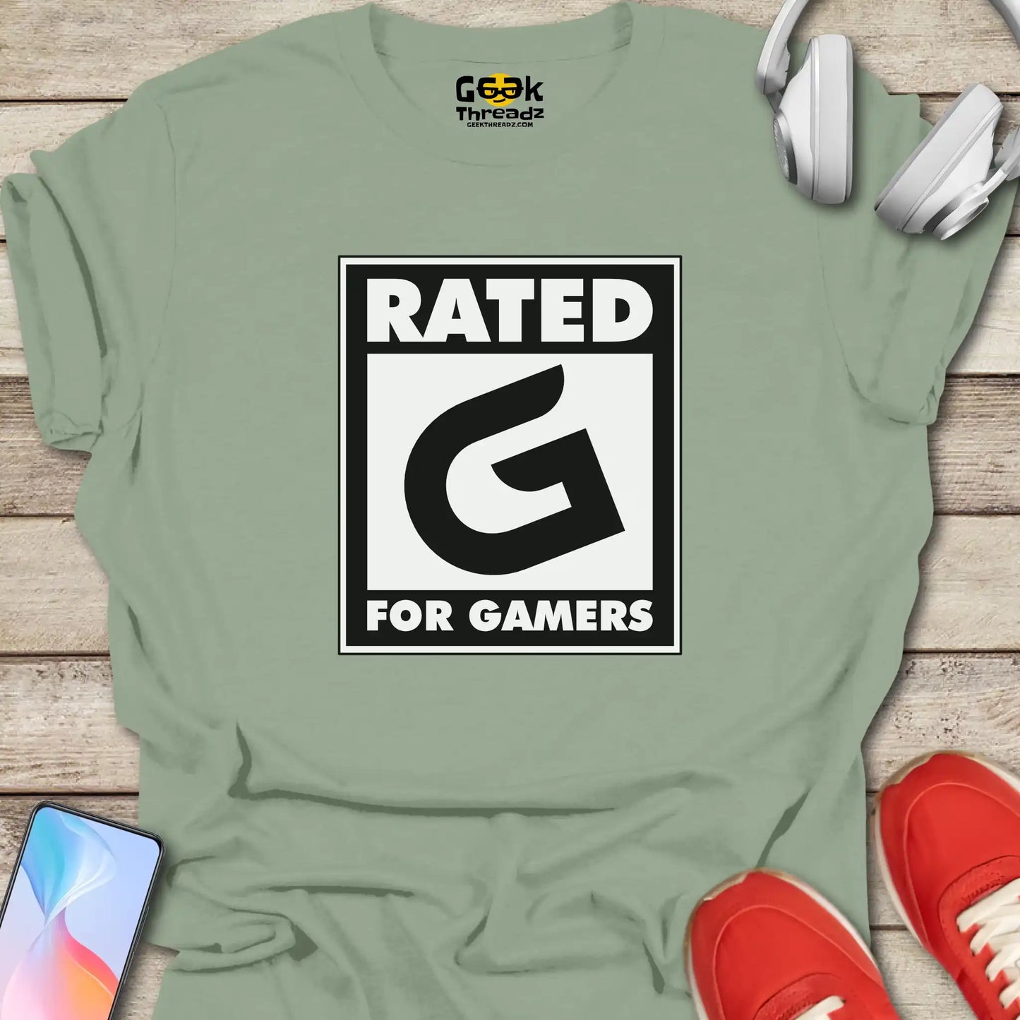 Rated G for Gamers T-shirt