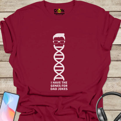 Dad Jokes Genes T-shirt