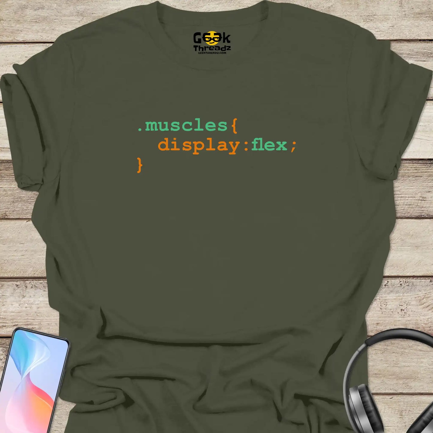 Display Flex CSS - T-shirt