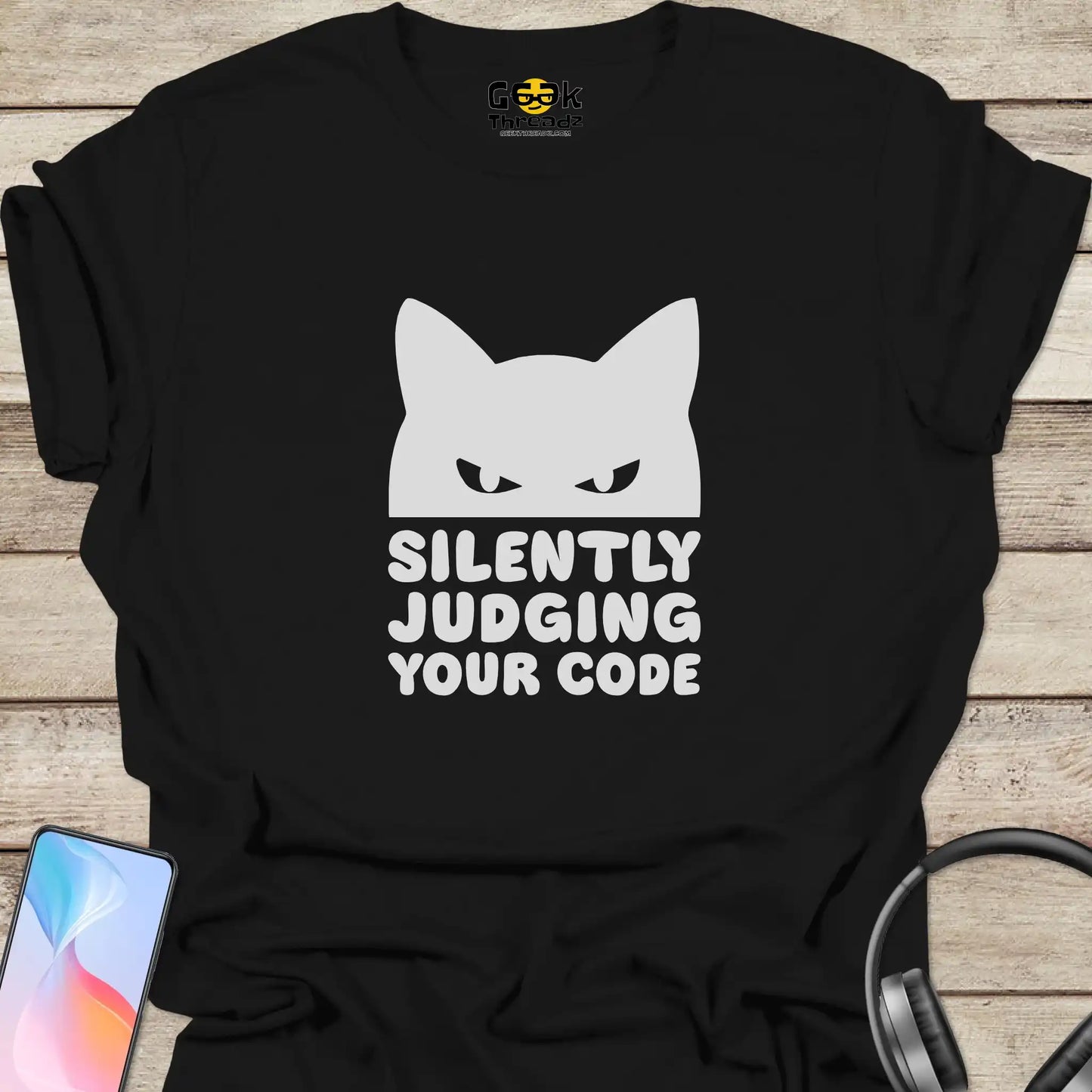 Silently Judging Your Code T-shirt