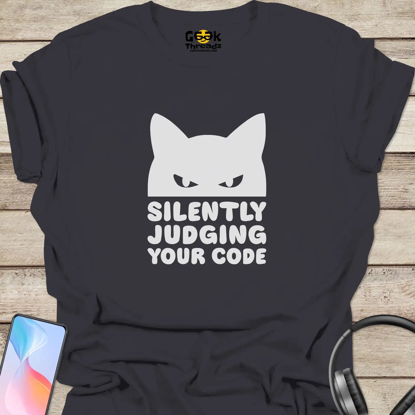 Silently Judging Your Code T-shirt