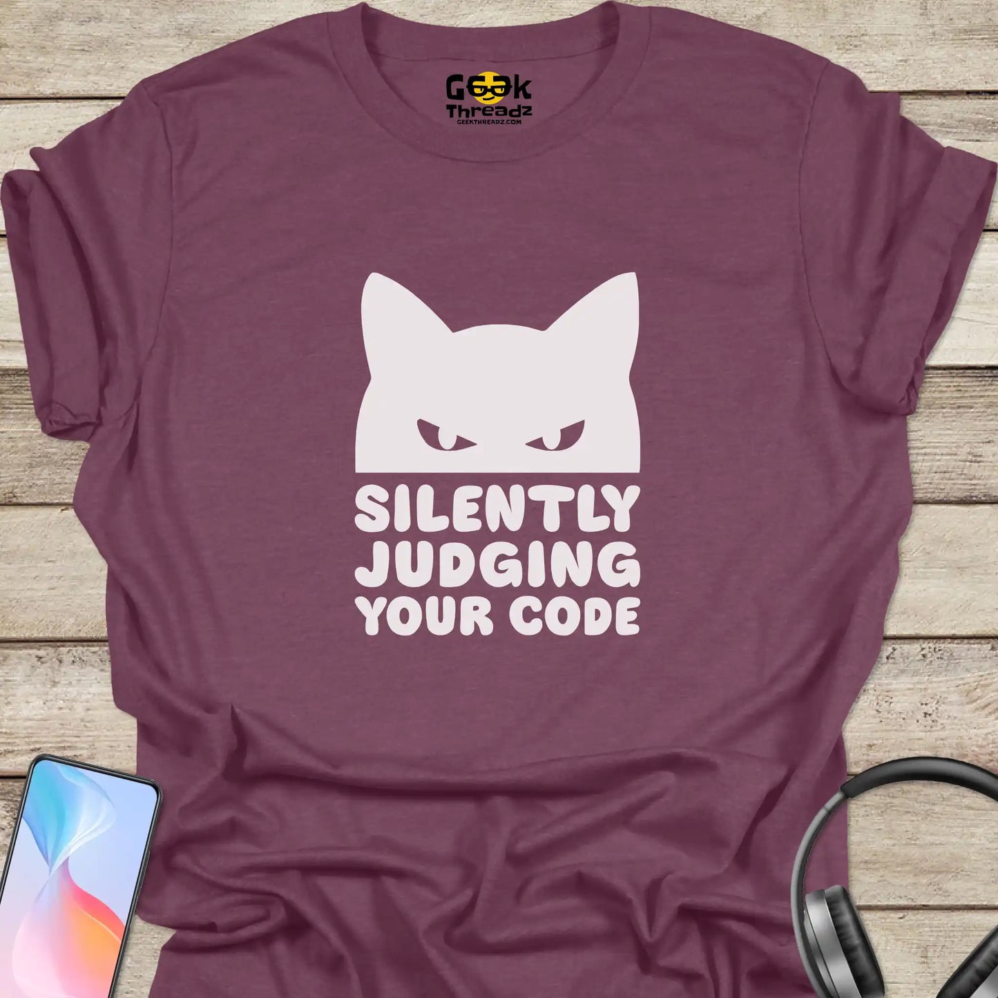 Silently Judging Your Code T-shirt