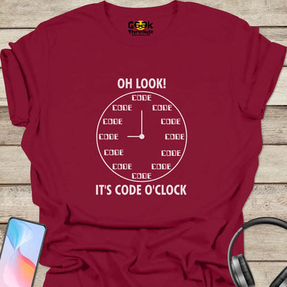 Oh Look, It's Code O'clock T-shirt