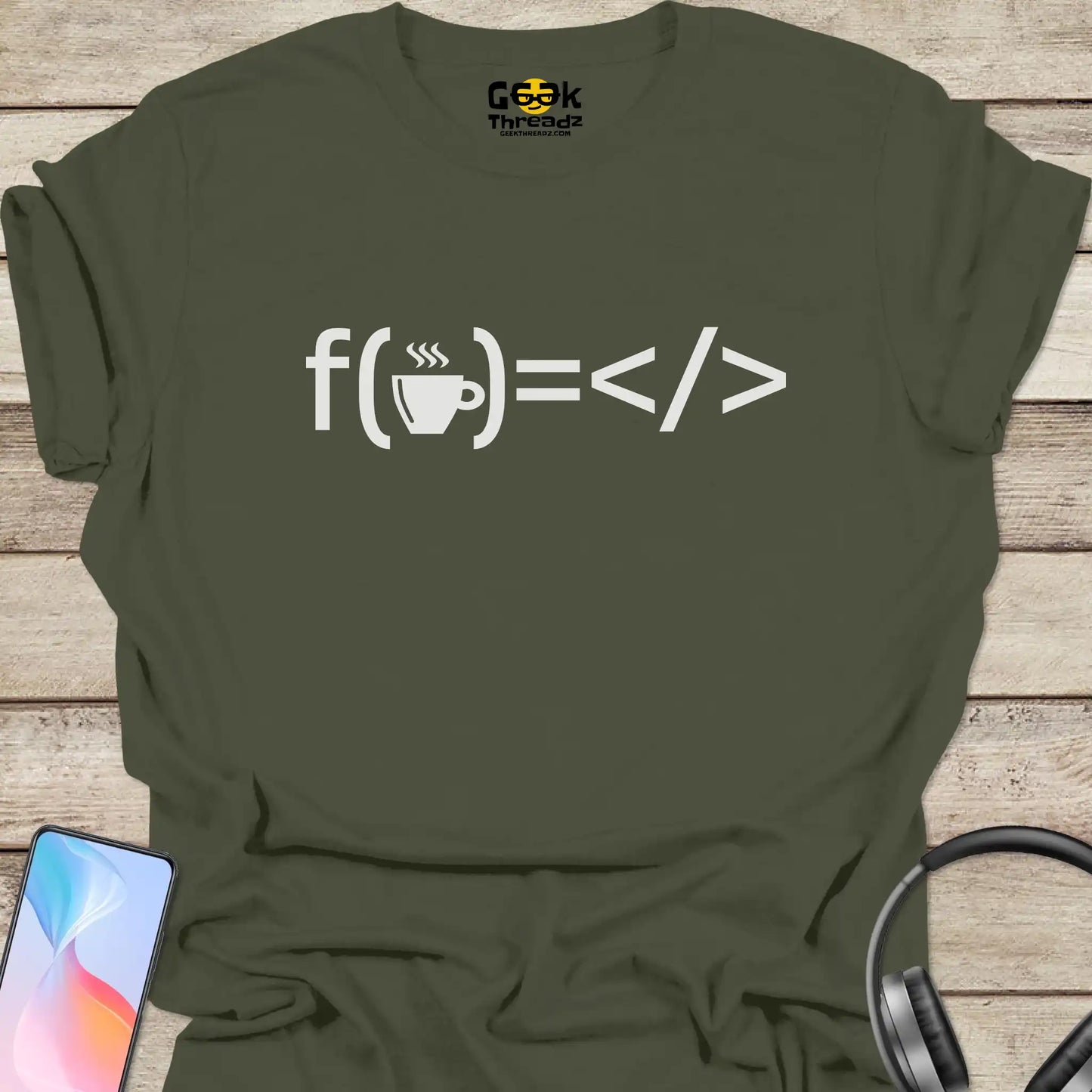 Function Coffee = Code T-shirt