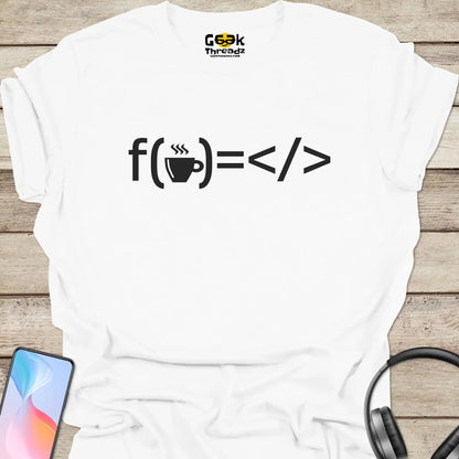 Function Coffee = Code T-shirt