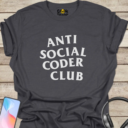 Anti Social Coder Club T-shirt