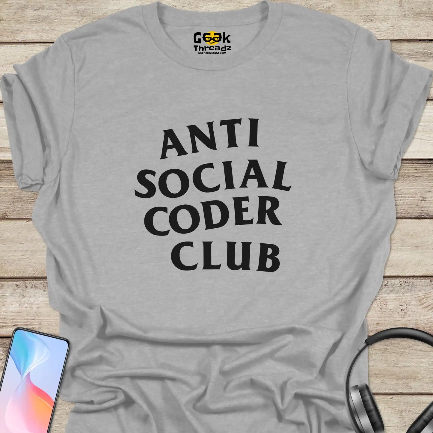 Anti Social Coder Club T-shirt