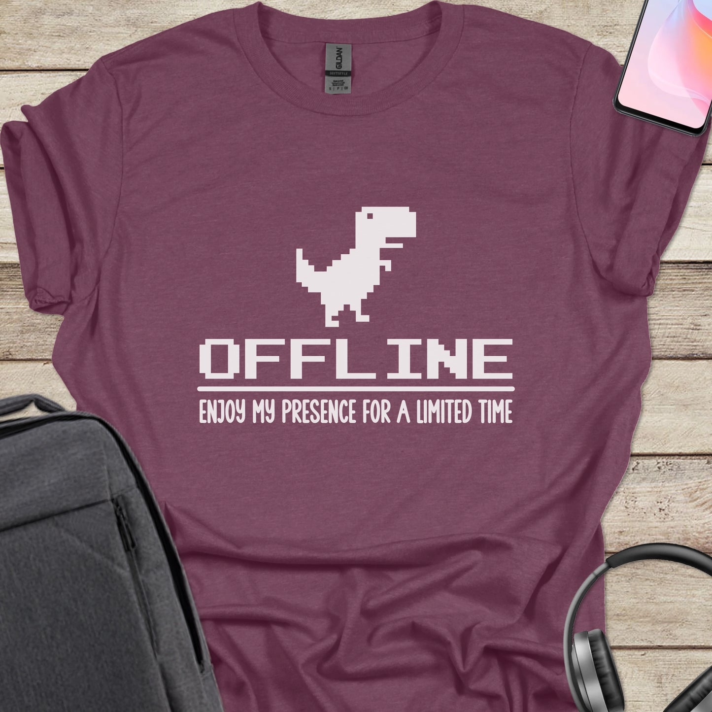 Dino Offline  T-shirt