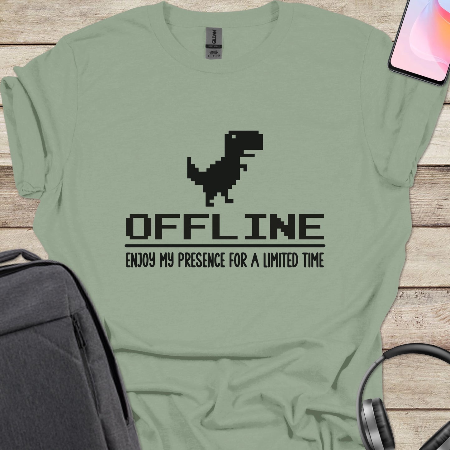 Dino Offline  T-shirt