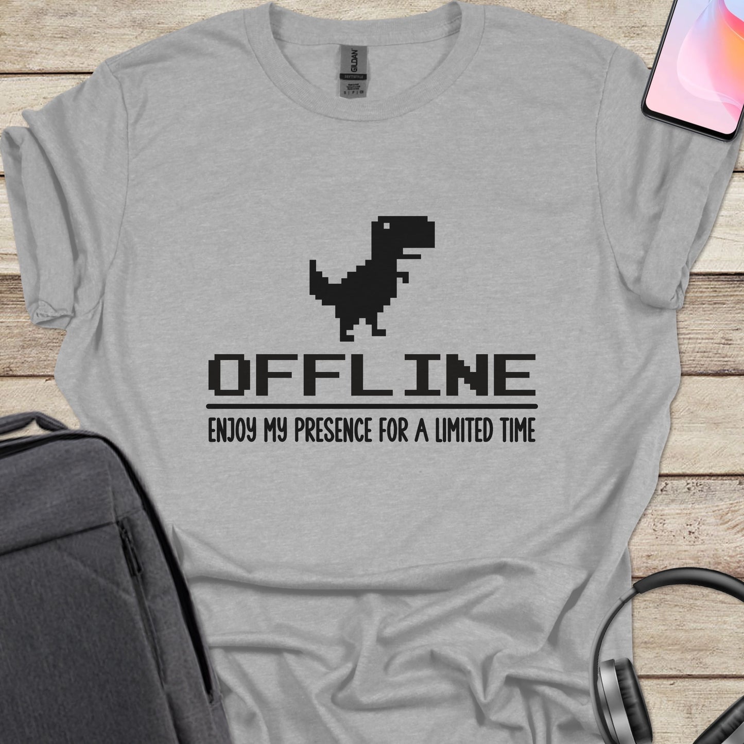 Dino Offline  T-shirt