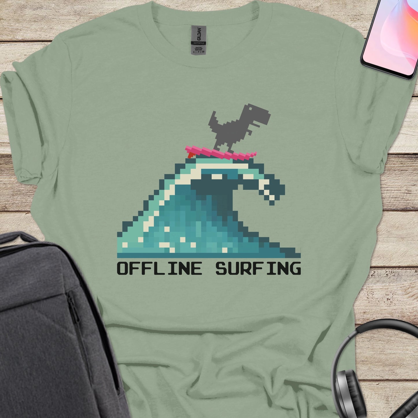 Dino Offline Surfing