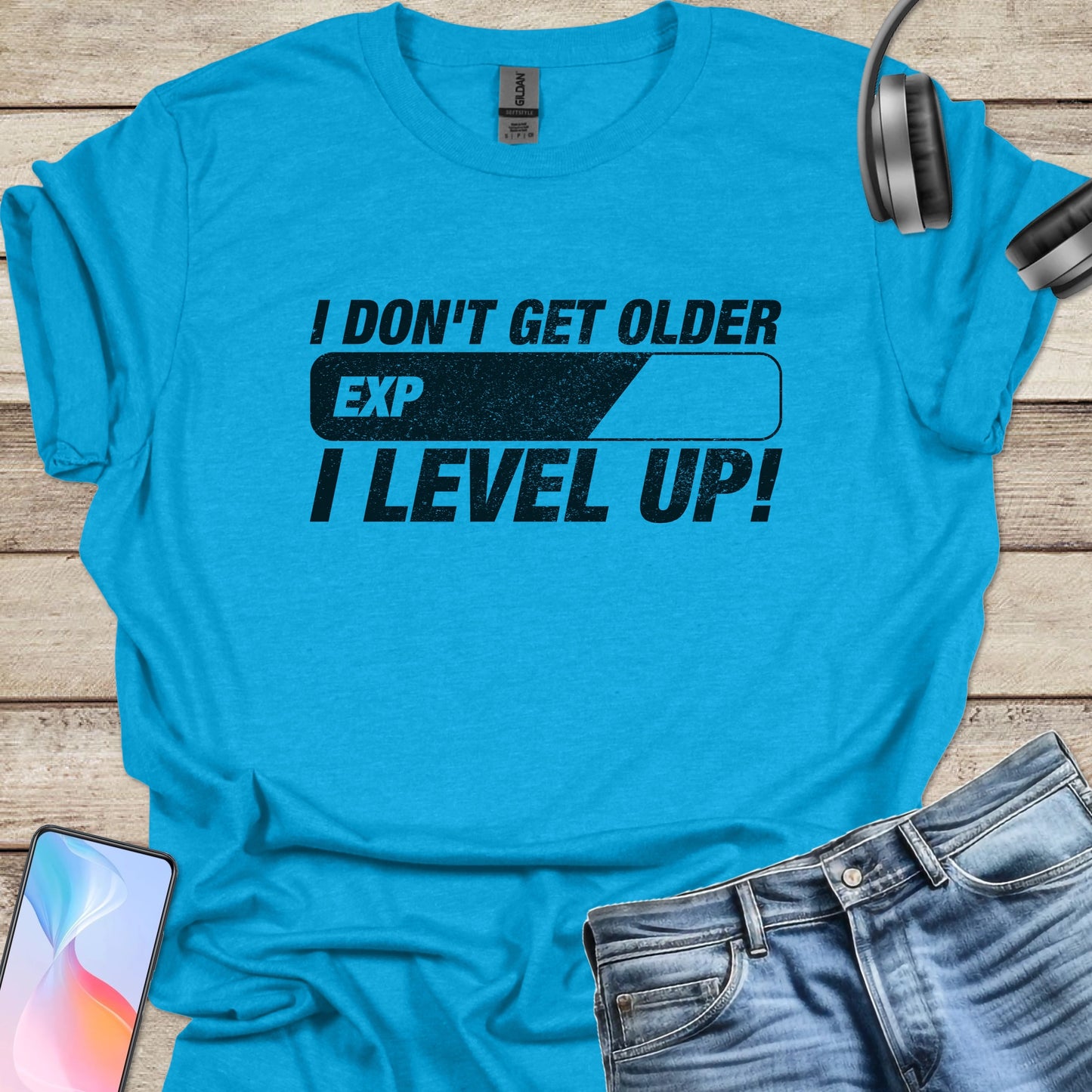 I don't get older, I level up T-shirt