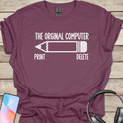 The Original Computer Pencil T-shirt