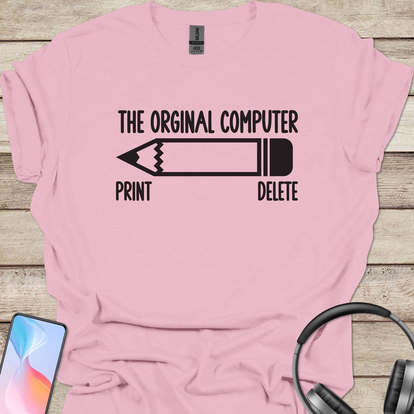 The Original Computer Pencil T-shirt