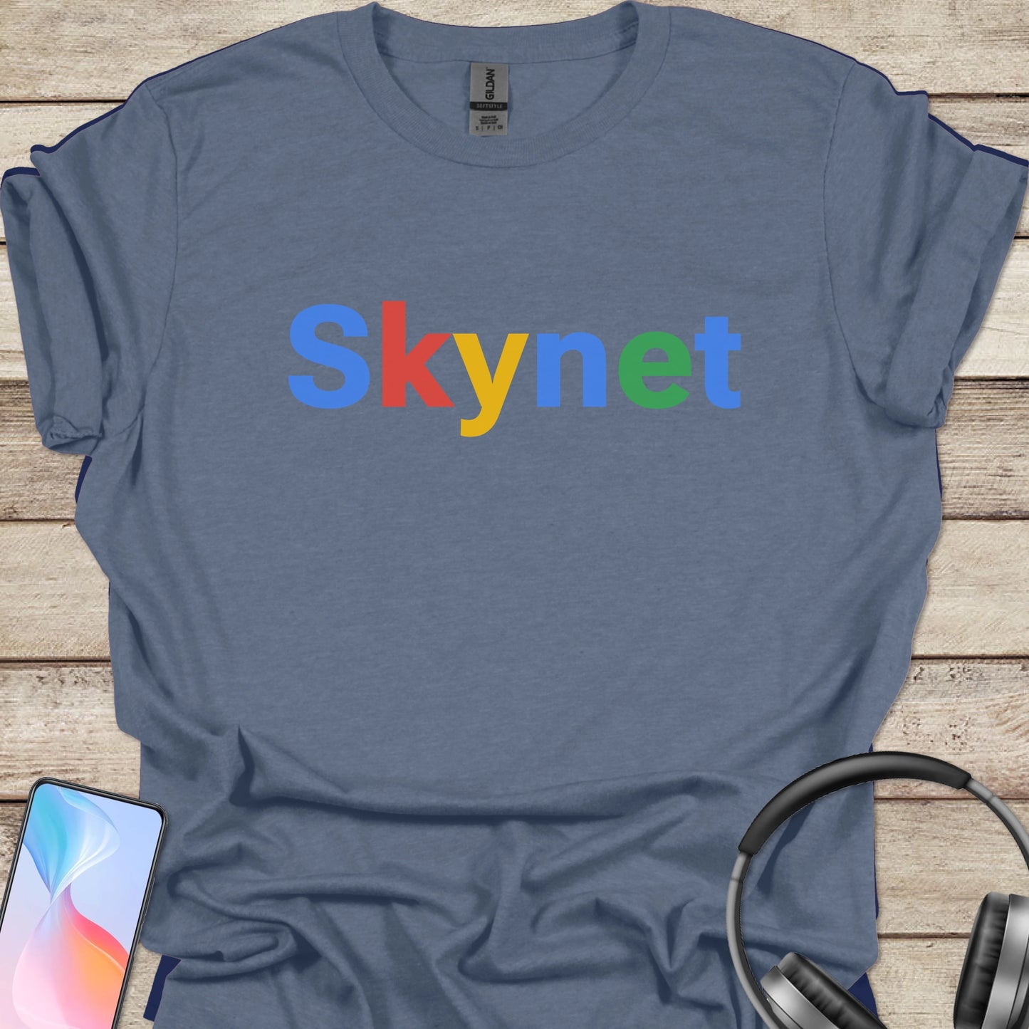 Google Skynet Logo T-shirt