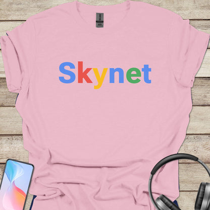 Google Skynet Logo T-shirt