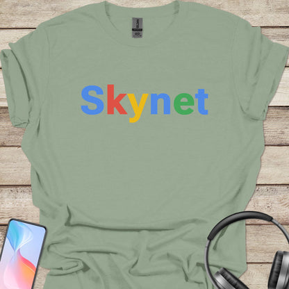 Google Skynet Logo T-shirt