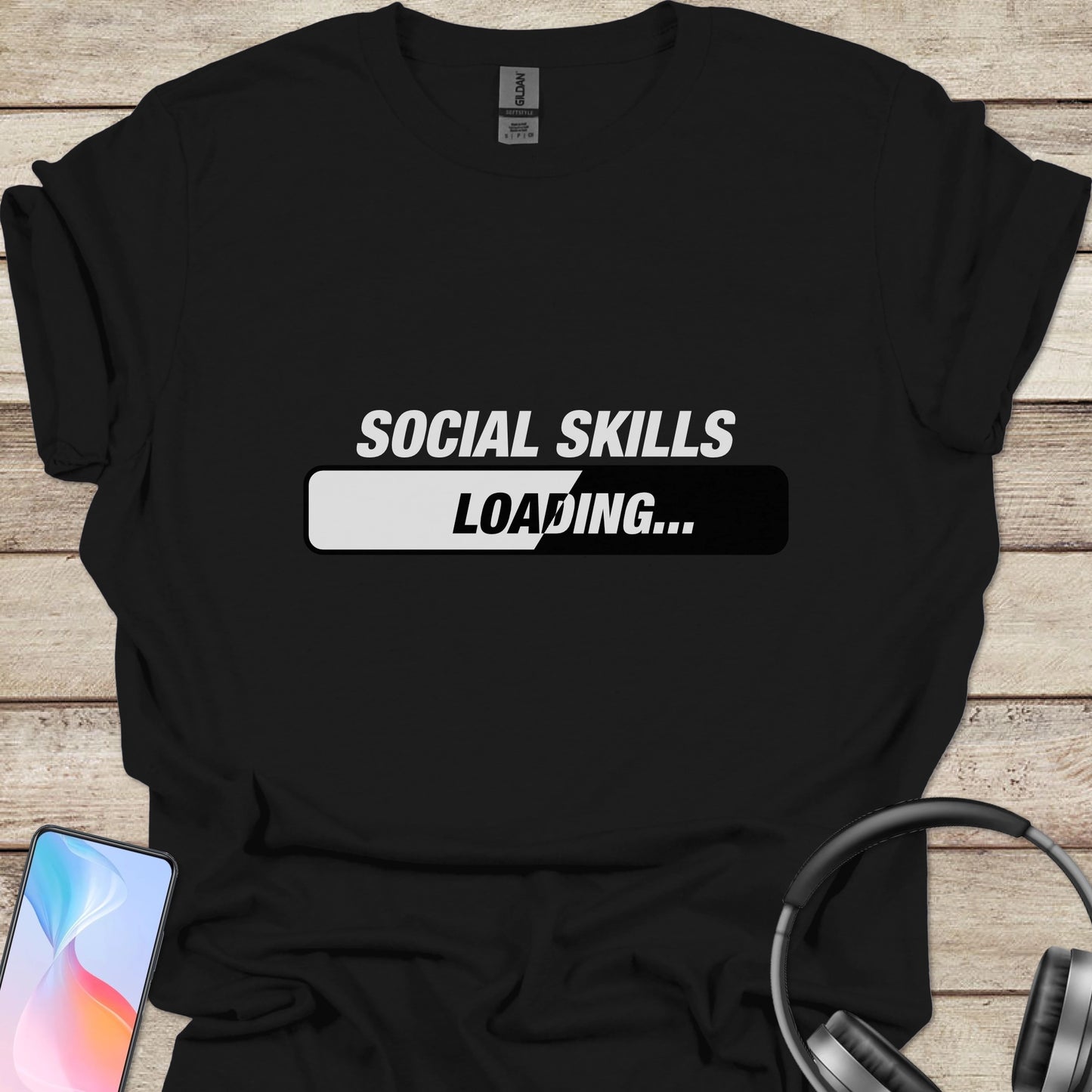 Social Skills Loading T-shirt