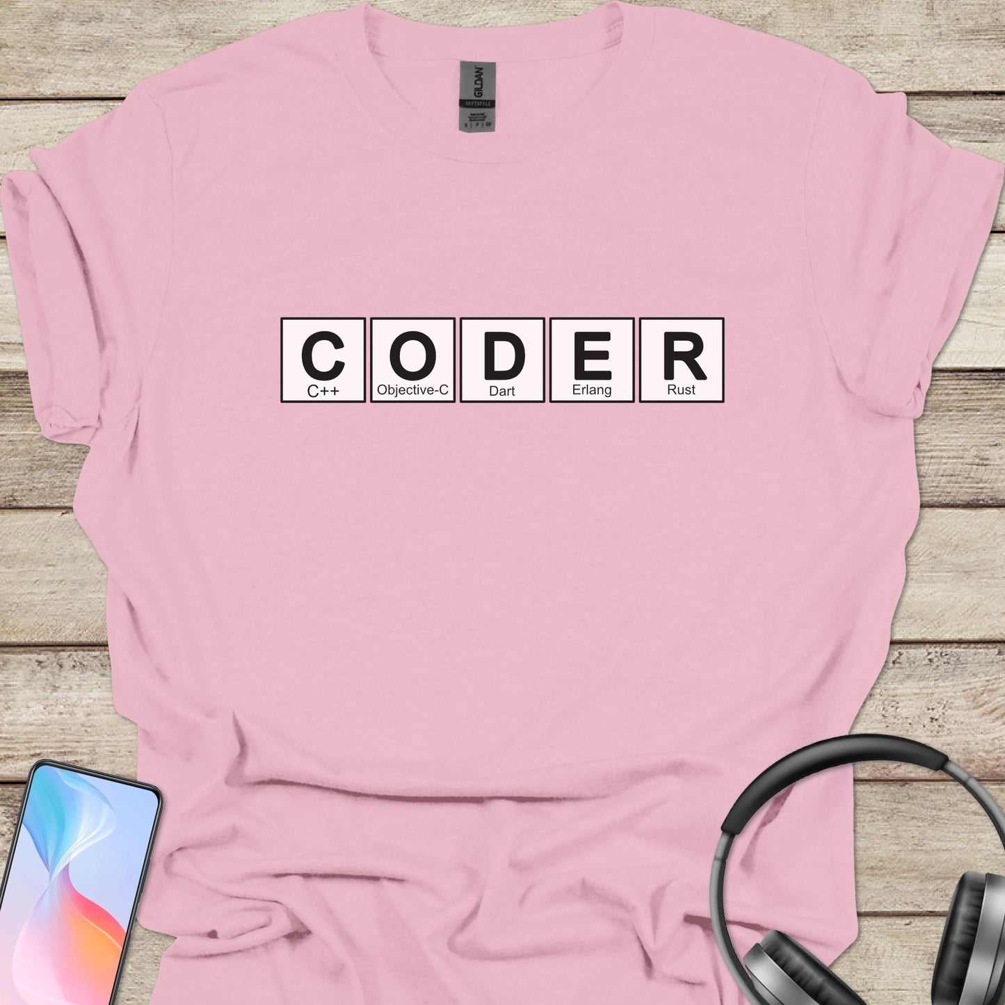 Coder Periodic Table T-shirt