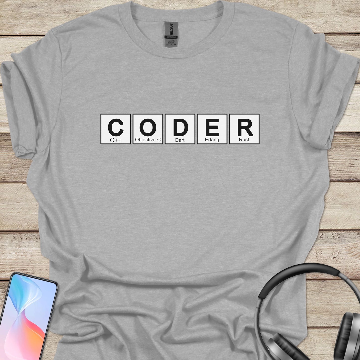 Coder Periodic Table T-shirt