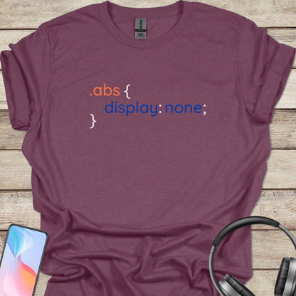 Abs Display None T-shirt