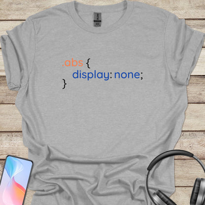 Abs Display None T-shirt