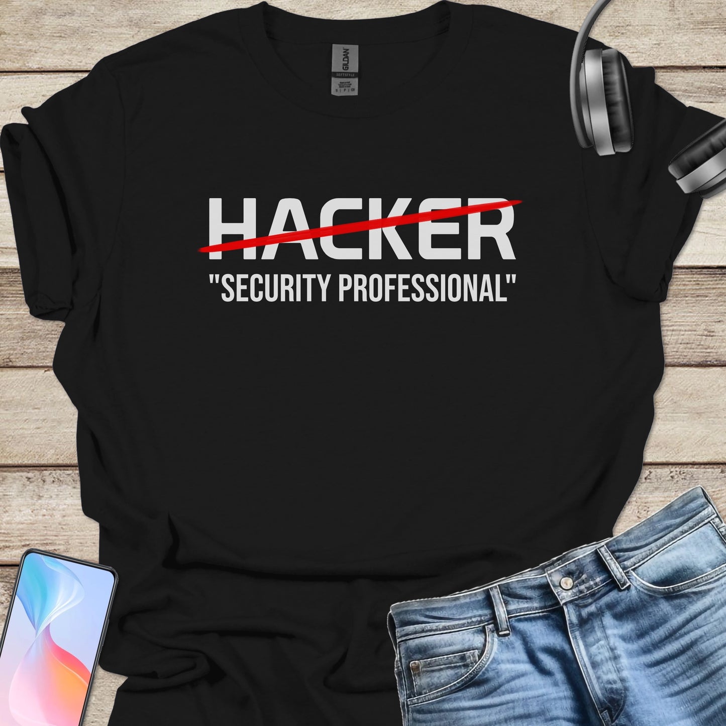 Hacker Security Professional T-shirt