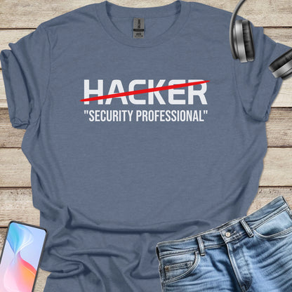 Hacker Security Professional T-shirt