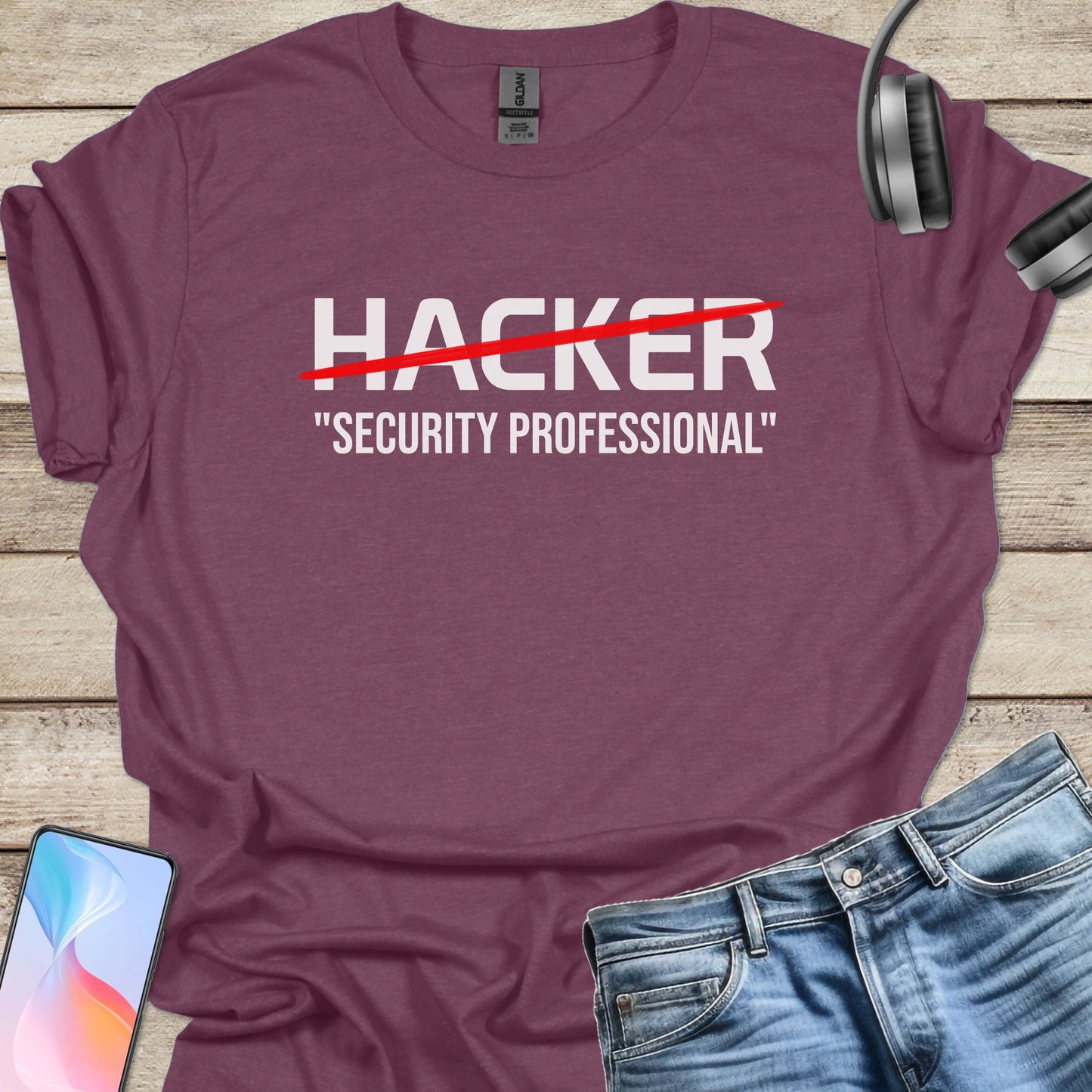 Hacker Security Professional T-shirt