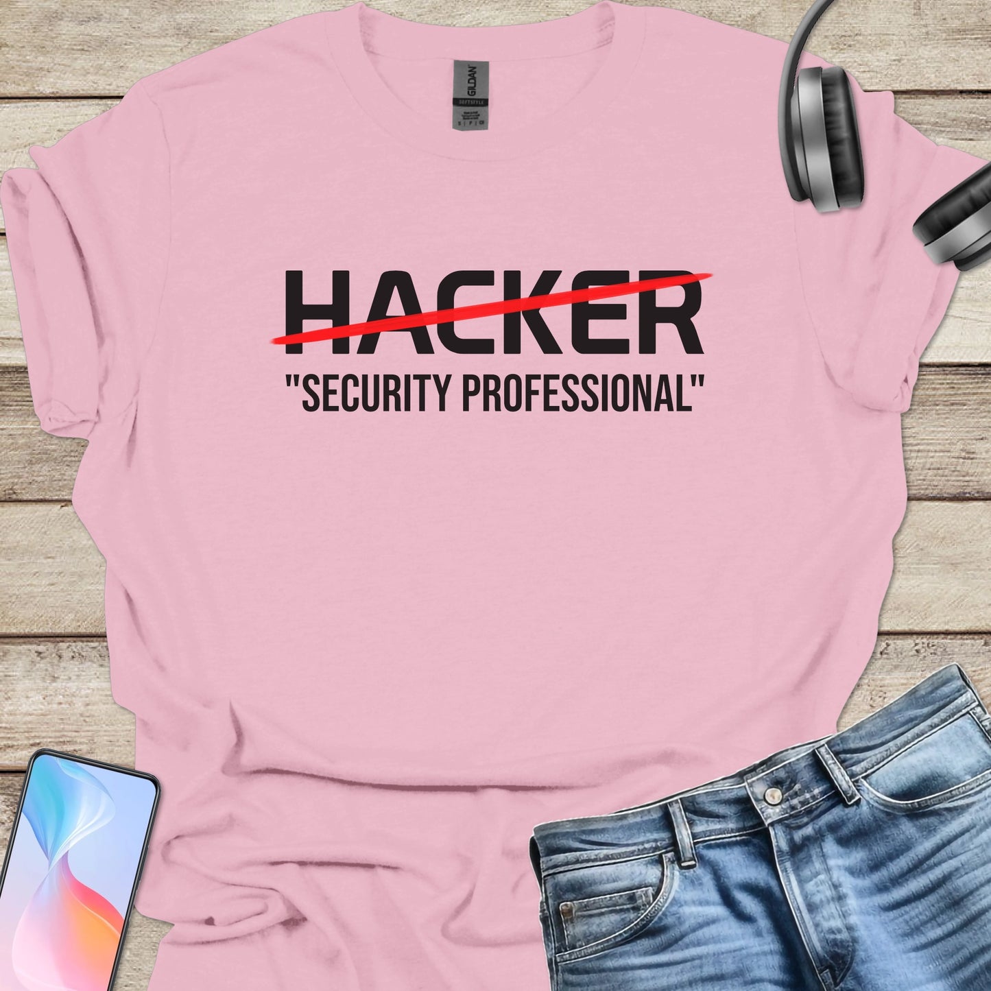 Hacker Security Professional T-shirt