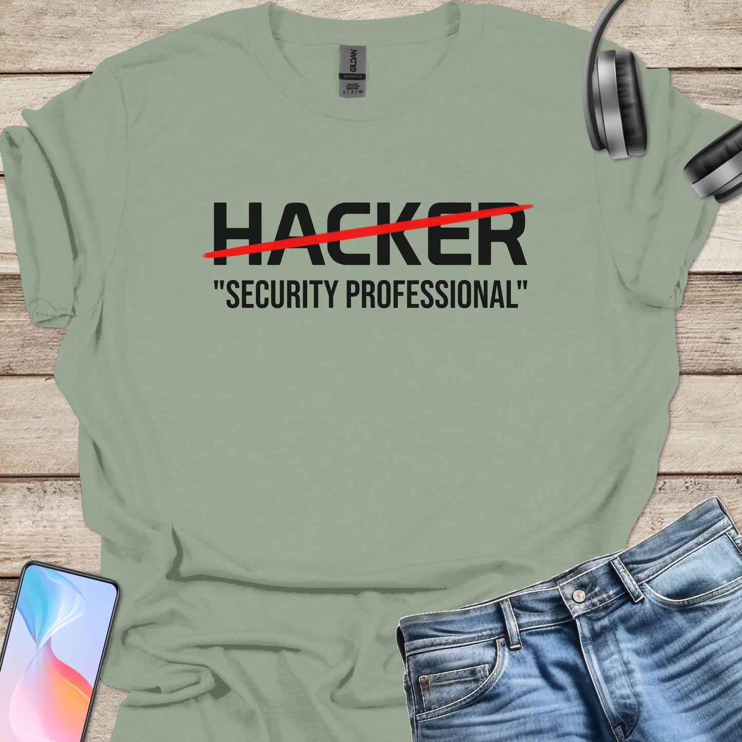 Hacker Security Professional T-shirt