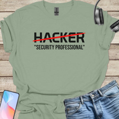 Hacker Security Professional T-shirt