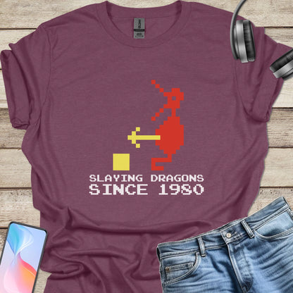 Slaying Dragons Since 1980 T-shirt