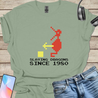 Slaying Dragons Since 1980 T-shirt