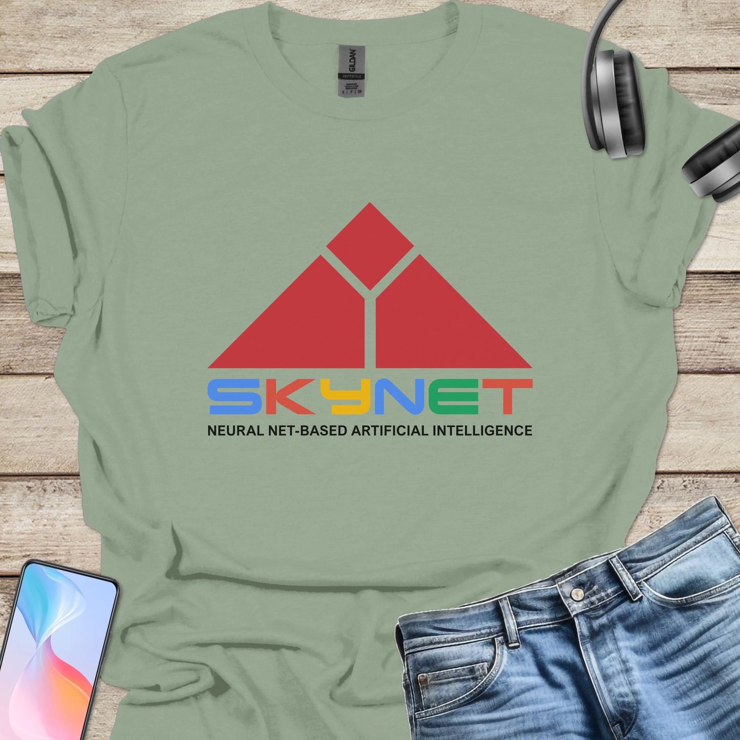 Google Skynet Cyberdyne Systems T-shirt