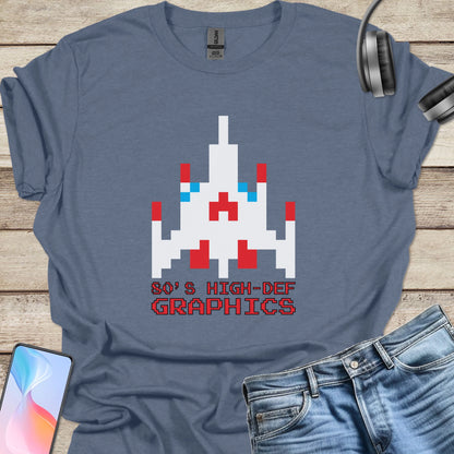 80's High Def Graphics T-shirt