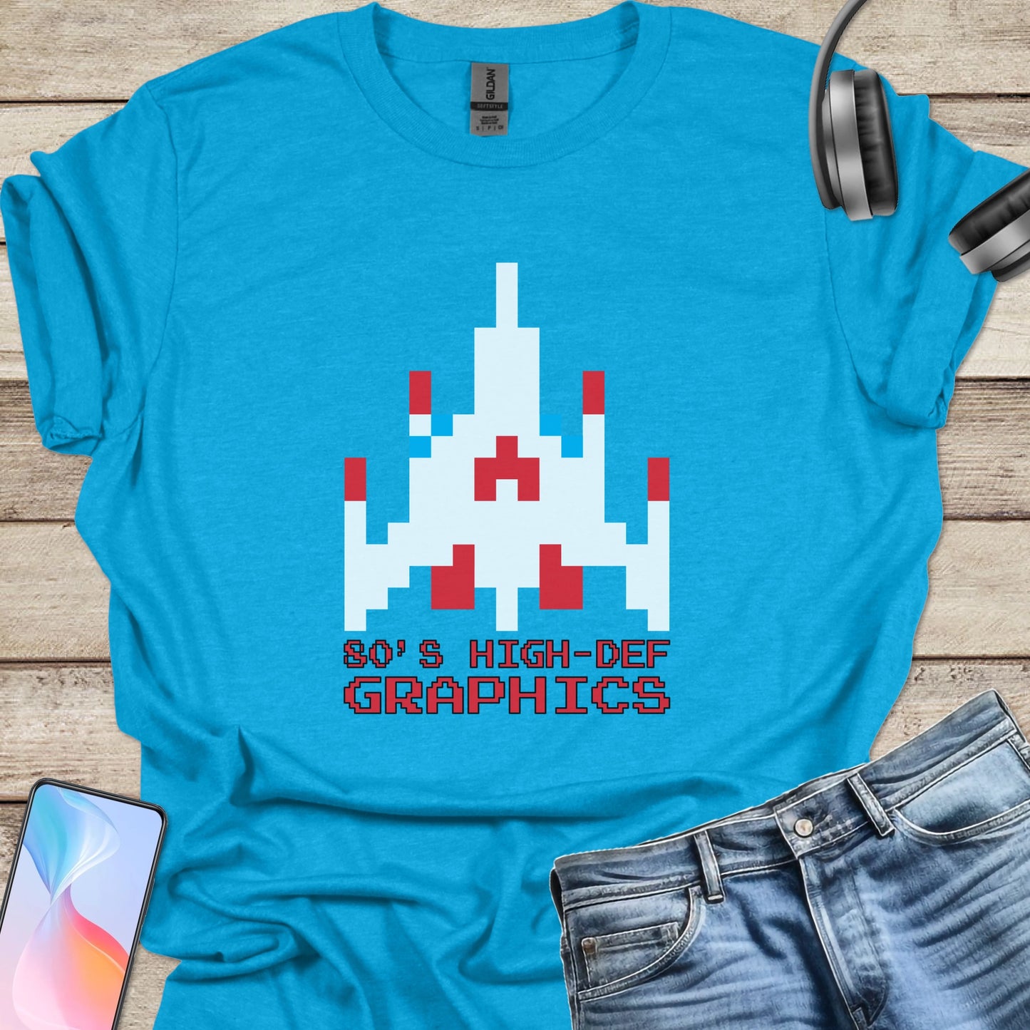 80's High Def Graphics T-shirt