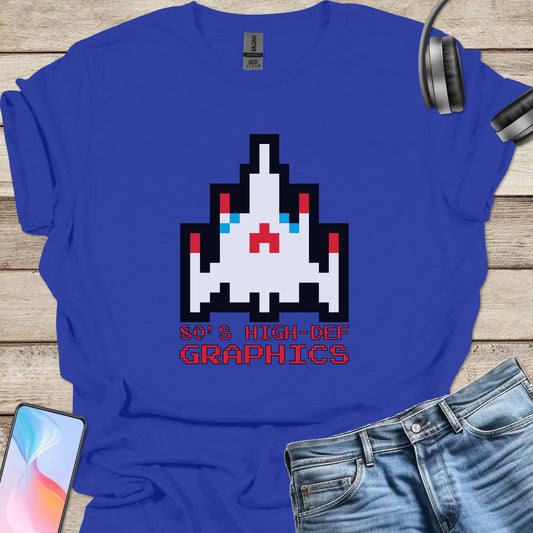 80's High Def Graphics T-shirt