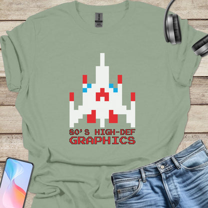 80's High Def Graphics T-shirt