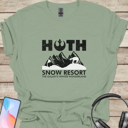 Hoth Snow Resort T-shirt