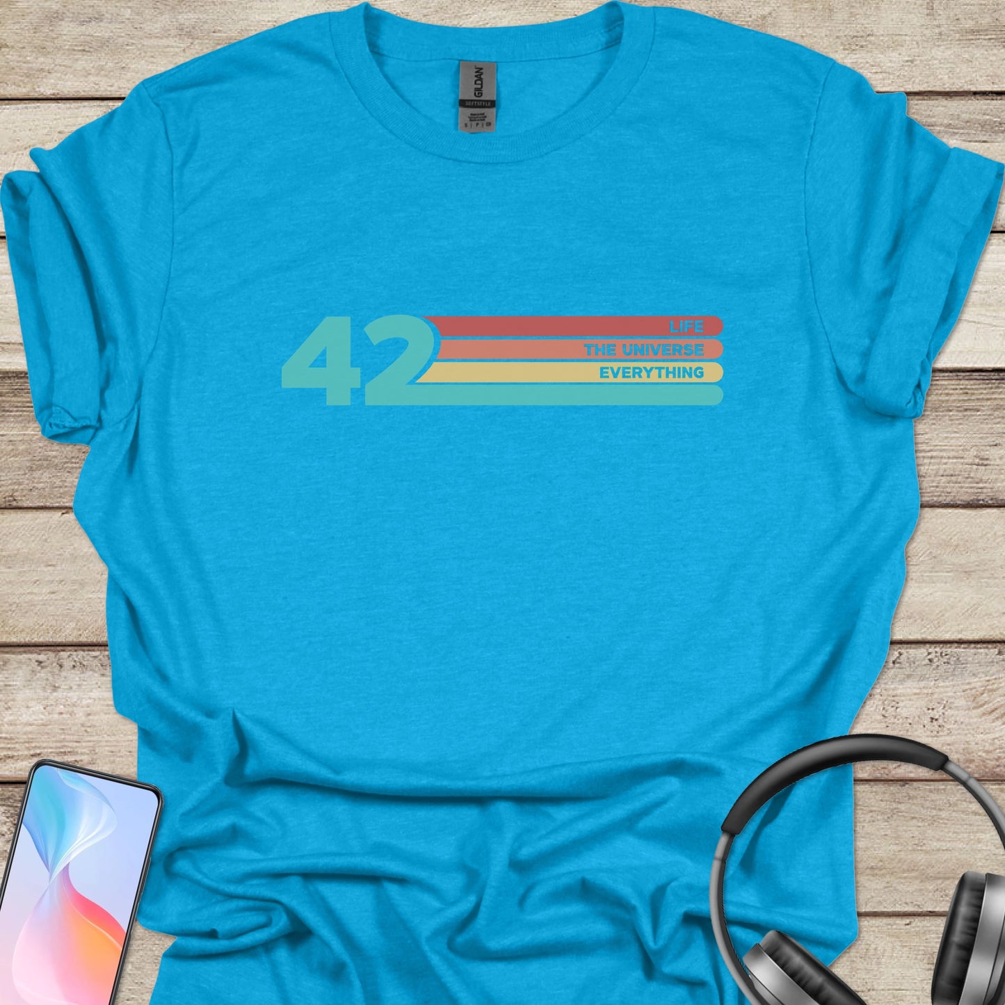 42 Retro Lines T-shirt