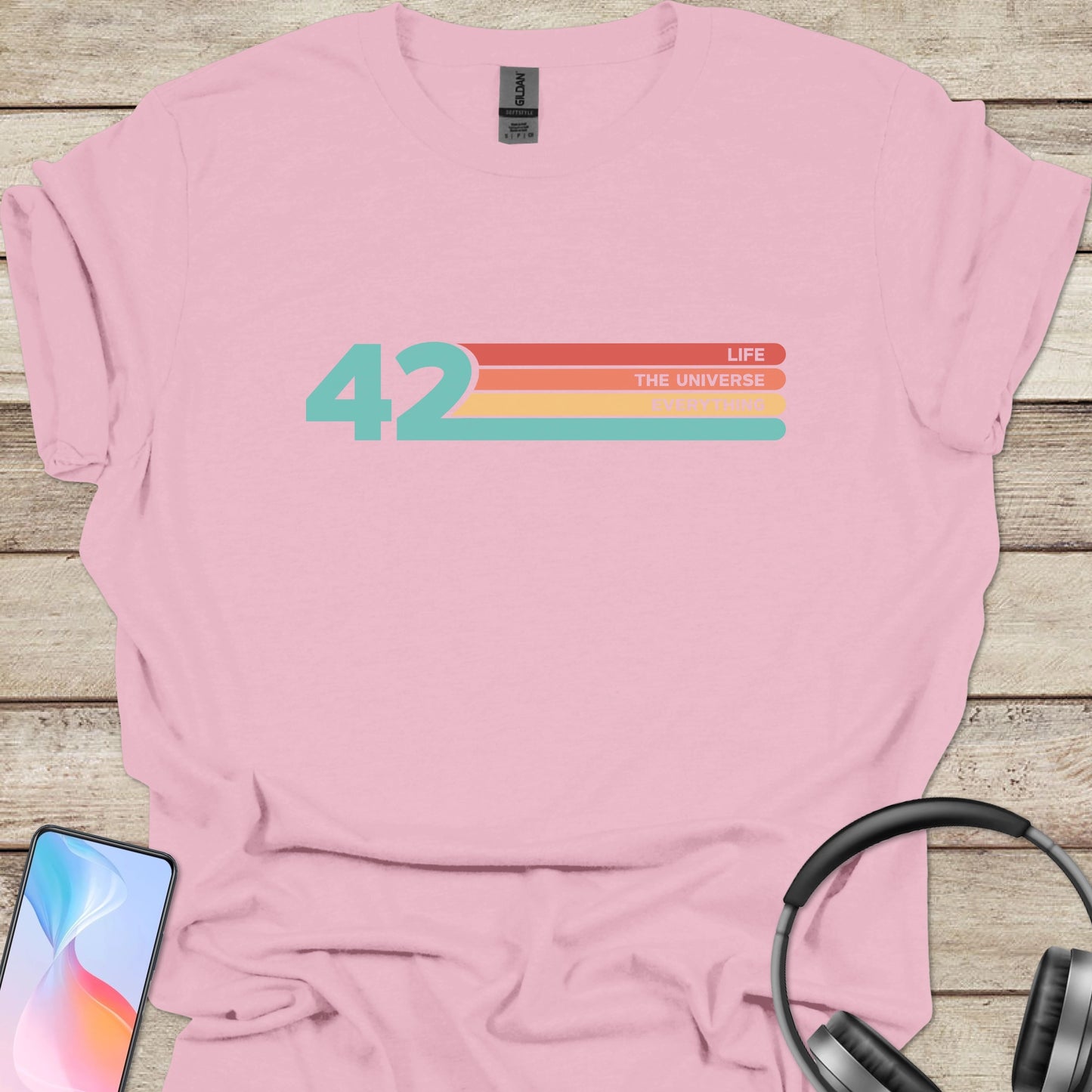 42 Retro Lines T-shirt